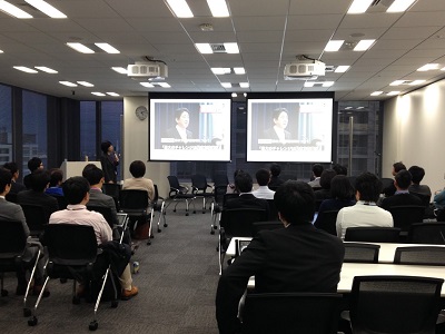 野村総合研究所での働き方改革に関する講演